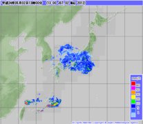 神奈川、東京、埼玉で今日午後、記録的な大雨がふるそうです。なんか、へんだなぁ。