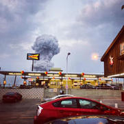 テキサス爆発:「核爆発のようなキノコ雲」「マグニチュード（Ｍ）２．１の地震が発生」