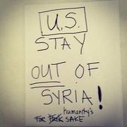 シリア侵略に反対するマドンナ直筆